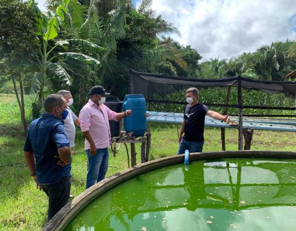 Secretário realiza visita técnica no IFPI Campus Avançado José de Freitas para conhecer projetos de agricultura