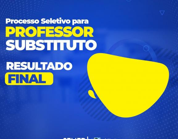 Confira o resultado final do processo seletivo para professor